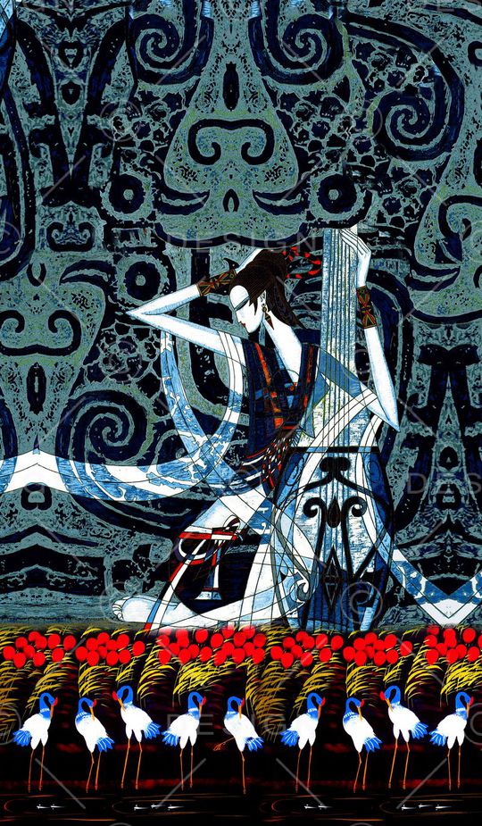 云南重彩印花华亿平台图片