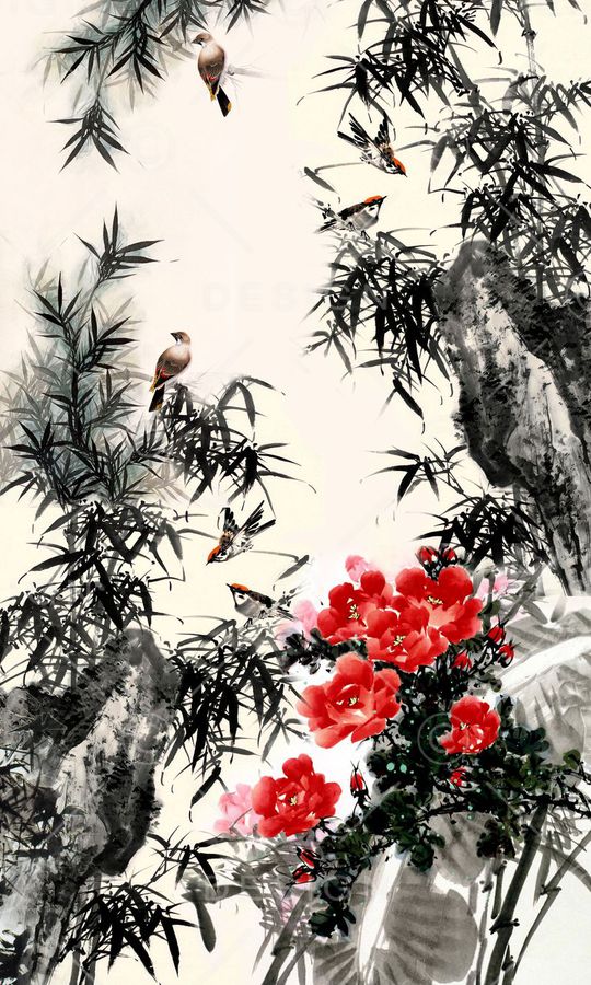 国画印花华亿平台图片