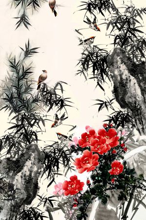 国画印花华亿平台图片