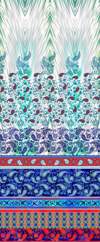 599666-民族风渐变佩斯利定位