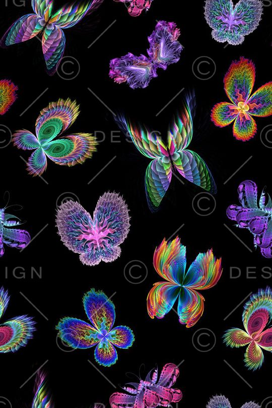 分形印花华亿平台图片