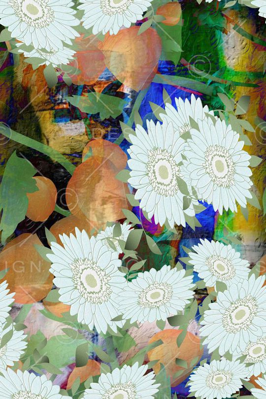 小清新印花华亿平台图片