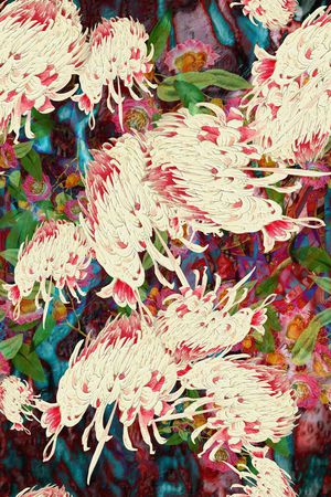 波西米亚印花华亿平台图片