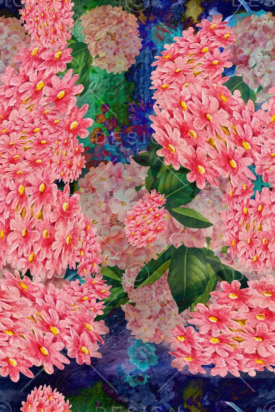 日韩风印花华亿平台图片