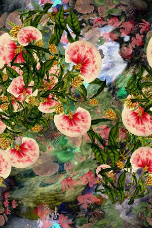 风景印花华亿平台图片