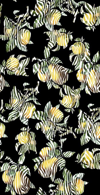 599763-复古男装手绘水果印花