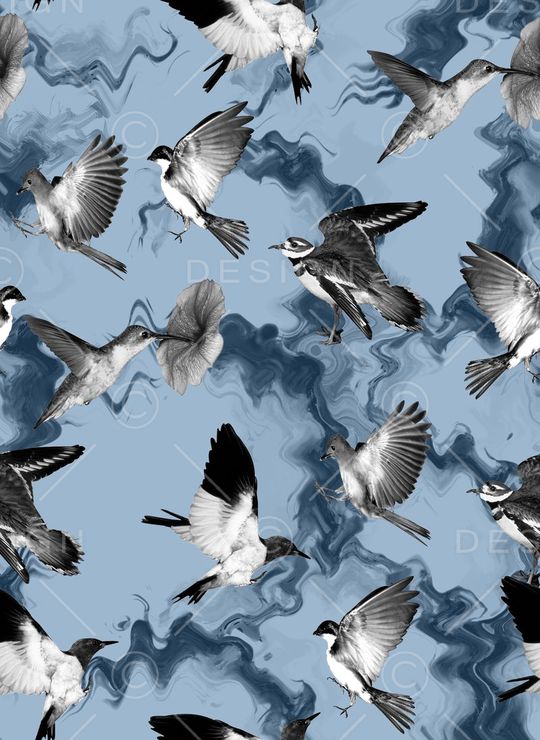 ♥红桃A〖花鸟天堂〗印花华亿平台图片