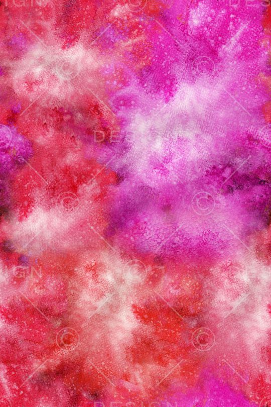 清新淡雅水彩印花华亿平台图片