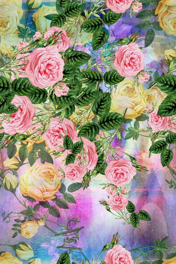 小清新印花华亿平台图片