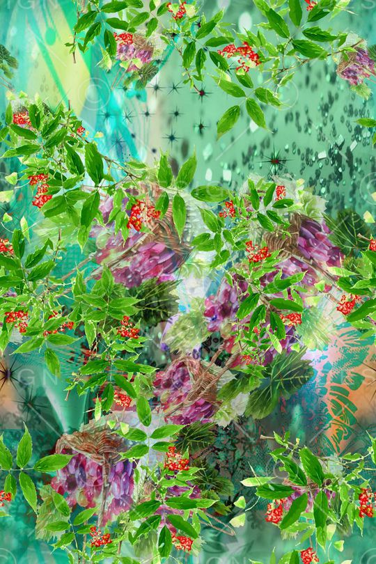 波西米亚印花华亿平台图片