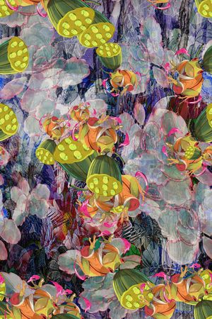 中国风印花华亿平台图片