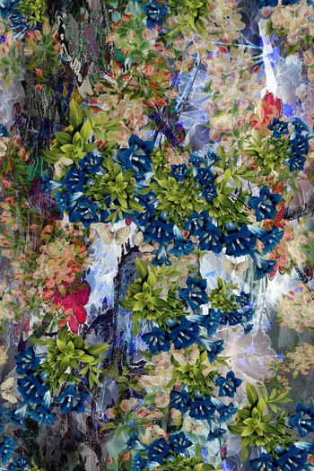 乱花印花华亿平台图片