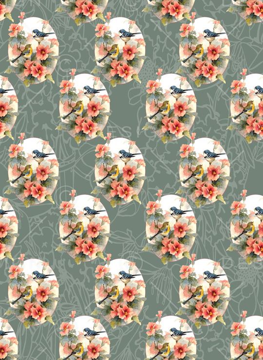 ♥红桃A〖植物花卉〗印花华亿平台图片