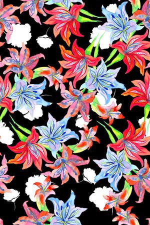 水彩印花华亿平台图片