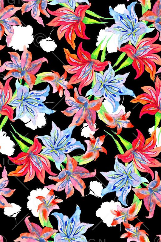 水彩印花华亿平台图片