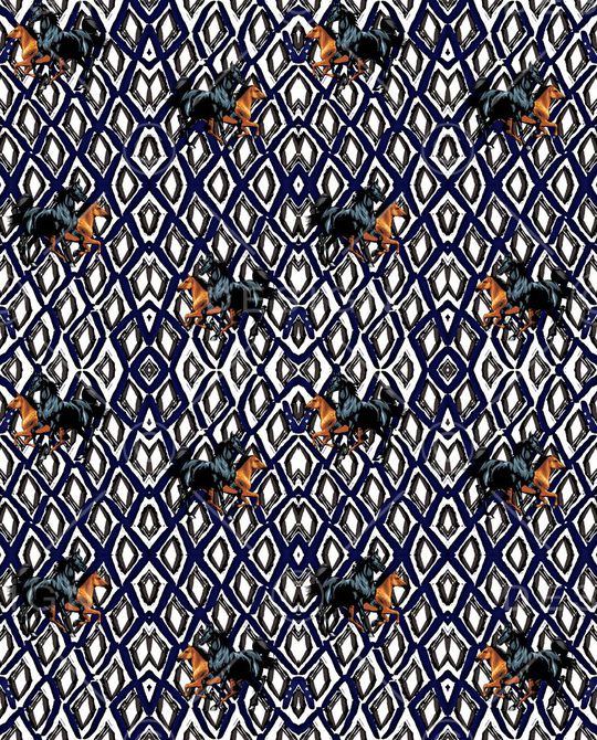 几何底纹印花华亿平台图片