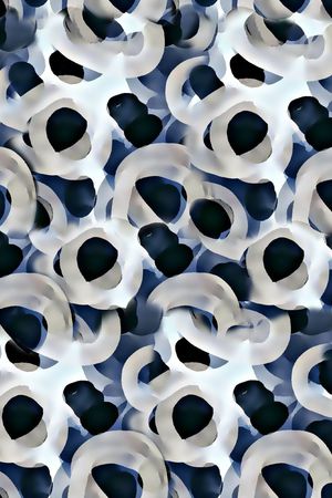 抽象男装花印花华亿平台图片