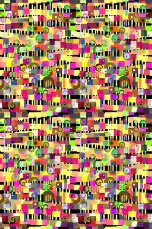 抽象印花华亿平台图片