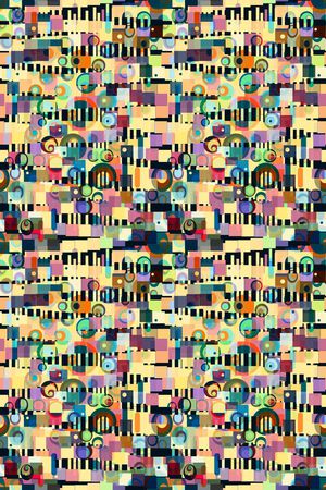 抽象印花华亿平台图片