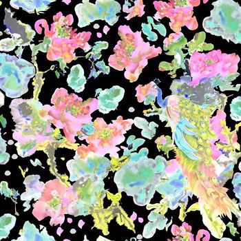 花朵印花华亿平台图片