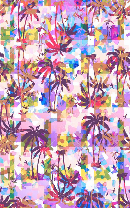 几何印花华亿平台图片