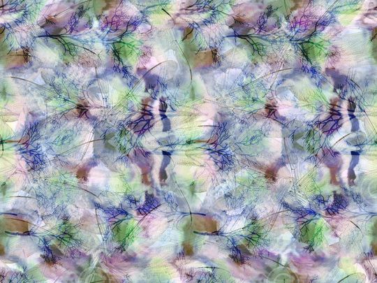 彩色肌理印花华亿平台图片