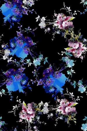 玫瑰印花华亿平台图片