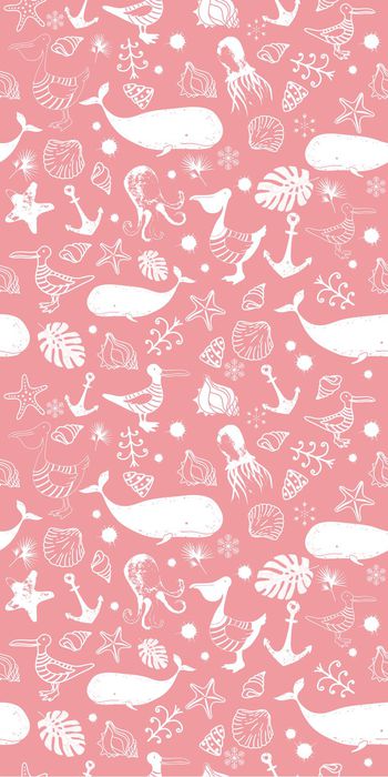 海洋生物印花华亿平台图片