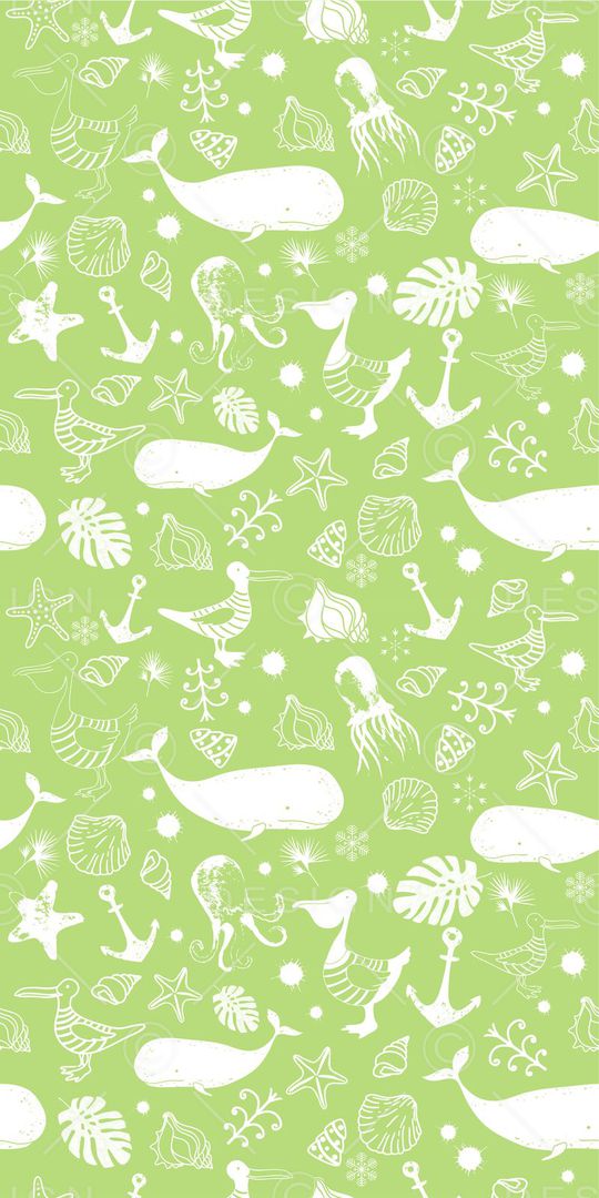 海洋生物印花华亿平台图片