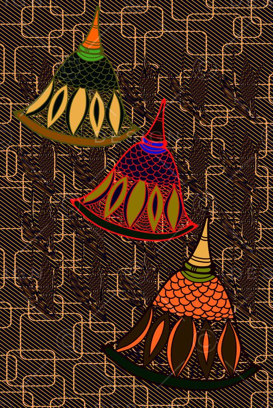 土耳其贵族传统纹饰结合那不勒斯风情手花印花华亿平台图片