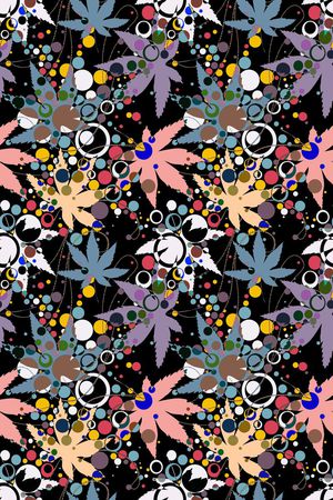 抽象创意印花华亿平台图片