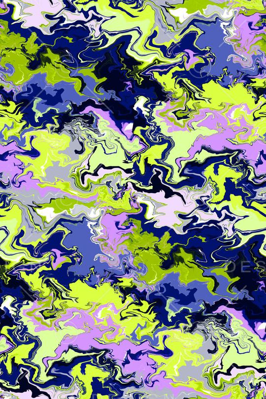 抽象笔触印花华亿平台图片