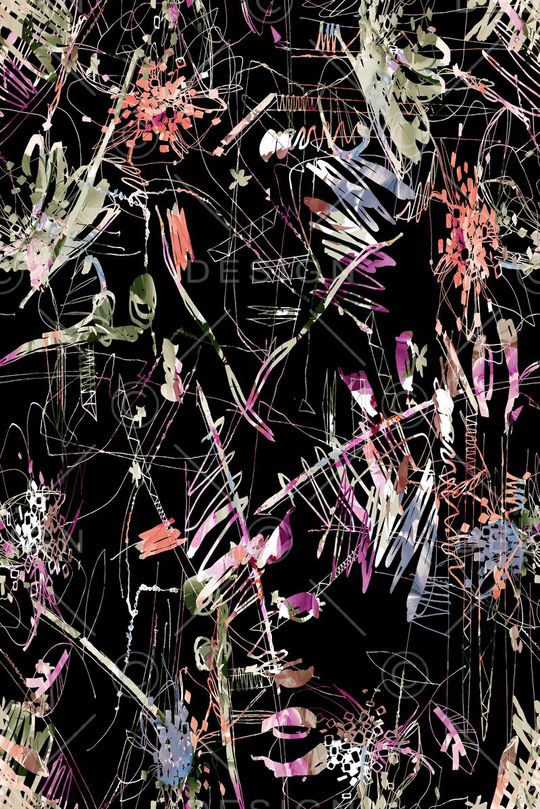 手绘印花华亿平台图片