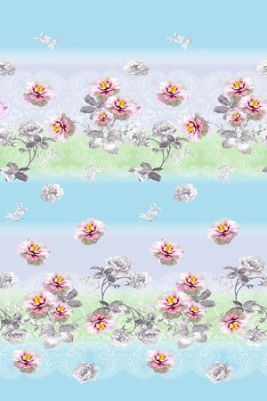 手绘印花华亿平台图片