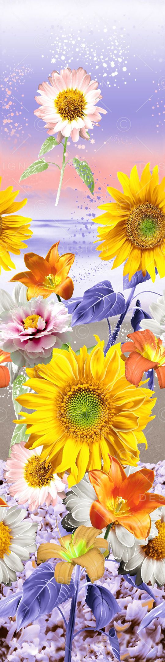 手绘印花华亿平台图片