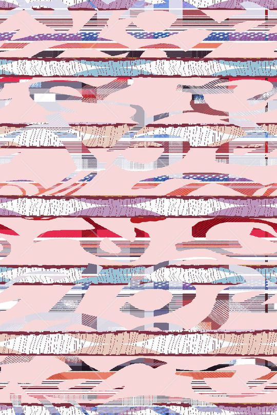 手绘印花华亿平台图片