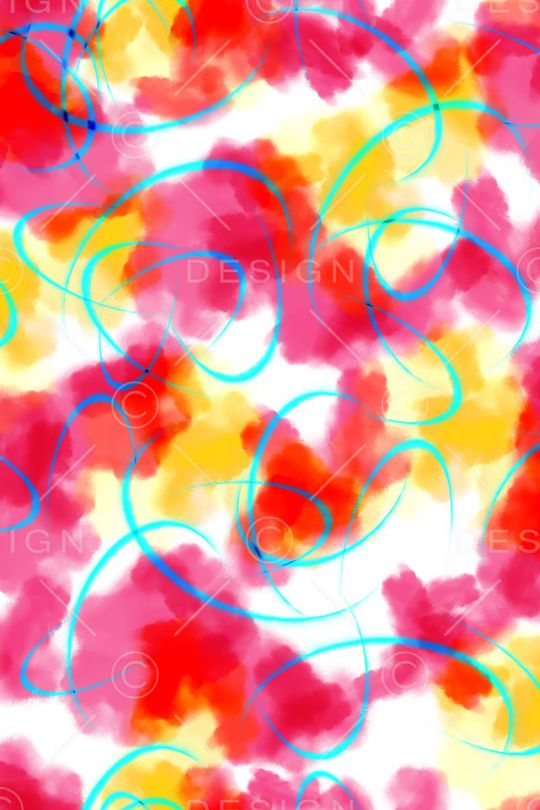 水彩印花华亿平台图片