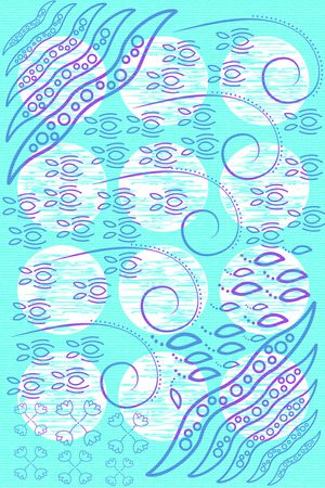 和风结合概念元素时尚混搭清新文艺风现代仿古印花华亿平台图片