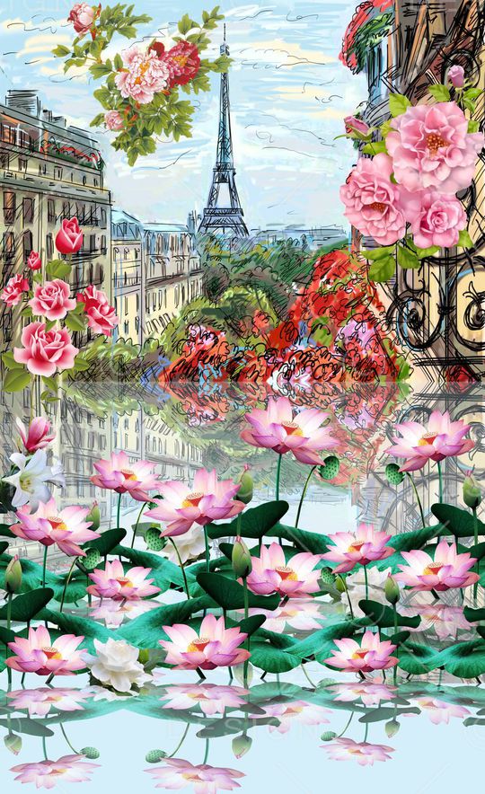 连衣裙印花华亿平台图片