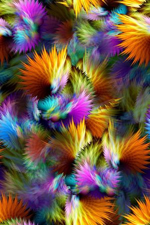 抽象印花华亿平台图片