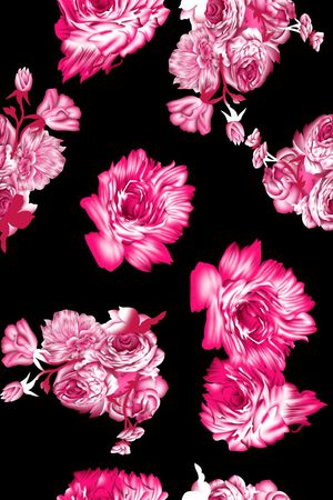 花朵印花华亿平台图片