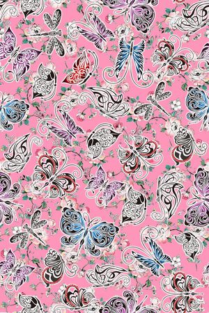 清新印花华亿平台图片