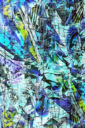 零点--抽象印花华亿平台图片