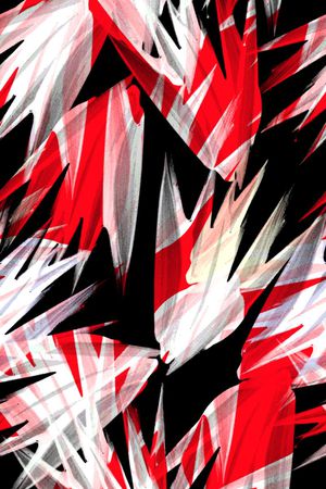 抽象印花华亿平台图片