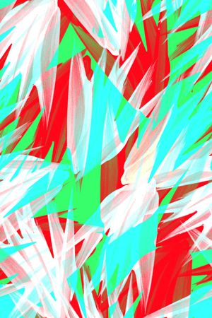 抽象印花华亿平台图片