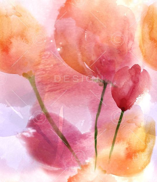 水粉印花华亿平台图片