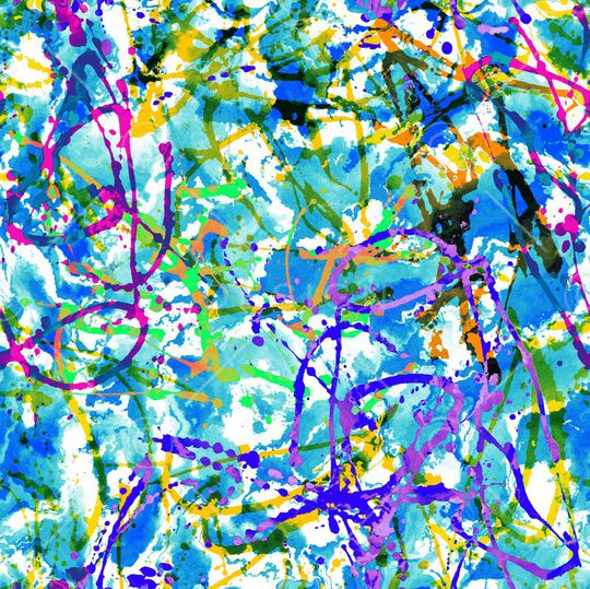 水彩印花华亿平台图片