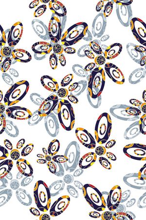 花卉模样印花华亿平台图片