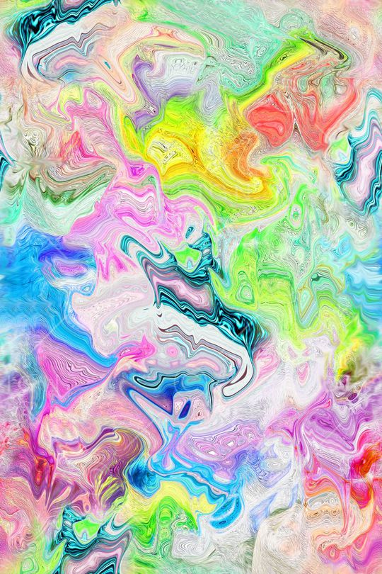 手绘印花华亿平台图片