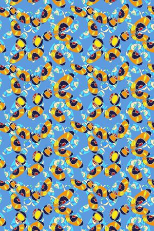 风格花卉印花华亿平台图片